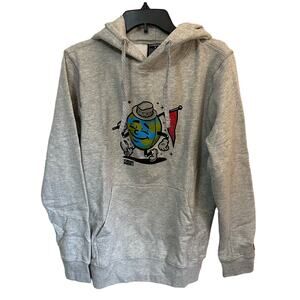 Florence Marine X Mister Globe Hoodie Sweatshirt Size Small New with tags